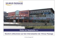 Vilnius Passage – shopping center in Erfurt, Germany