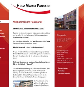 Holz-Markt-Passage – shopping center in Jena, Germany