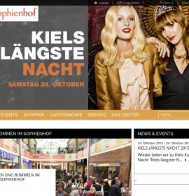 Sophienhof – shopping center in Kiel, Germany