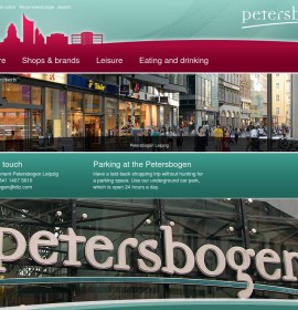 Petersbogen – shopping center in Leipzig, Germany