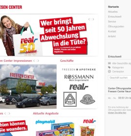 Freesen Center – shopping center in Neumünster, Germany