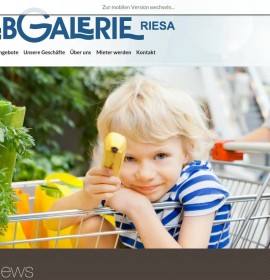 Elbgalerie Riesa – shopping center in Riesa, Germany